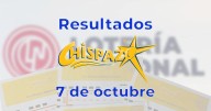 Resultados del Chispazo de hoy 7 de octubre del 2025. Ve los números ganadores