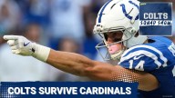 COLTS SQUAD SHOW: Colts SURVIVE Cardinals to go to 5-1 | Indianapolis loses Charvarius Ward pregame