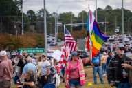 PHOTOS: East Texans protest against Trump at No Kings rallies
