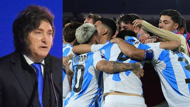 El Gobierno desmintió que Milei quiera asistir a la final del Mundial Sub