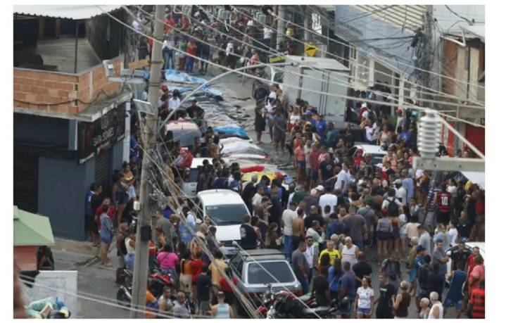 Operación policial en favelas de Brasil deja 128 fallecidos