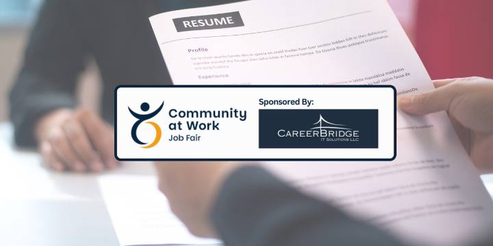 One Day Left to Register for Community at Work Job Fair