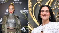Gwen Stefani and Dua Lipa go head-to-head in fishnets and thigh