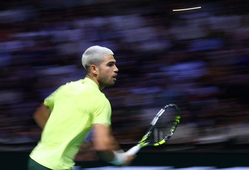 Tennis-Norrie stuns world number one Alcaraz in Paris Masters