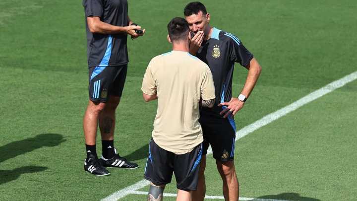 Lionel Scaloni fue claro sobre Messi: "No vamos a arriesgar a ninguno"