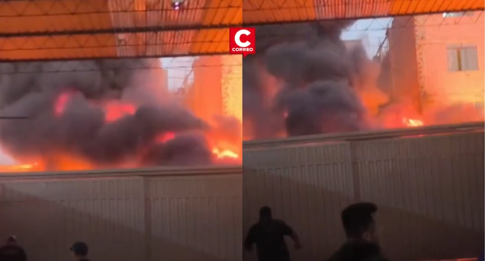 Incendio en el mercado Unicachi de Comas fue controlado
