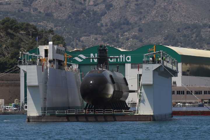 Cartagena | El S-82 ‘Narciso Monturiol’ se pone a flote: Cartagena vive hoy otro hito en la historia naval española