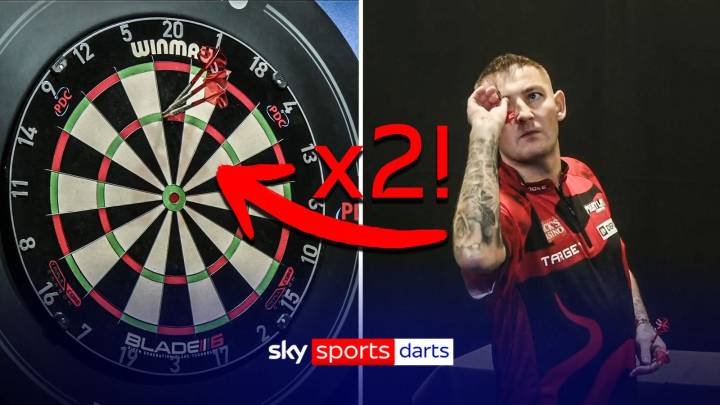 Nathan Aspinall nails two nine-darters in the PDC World Championships