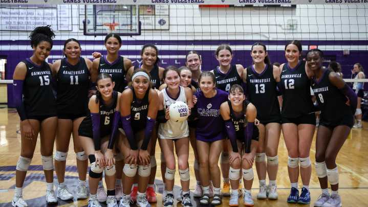How Gainesville High volleyball brought glory back to the Purple Palace