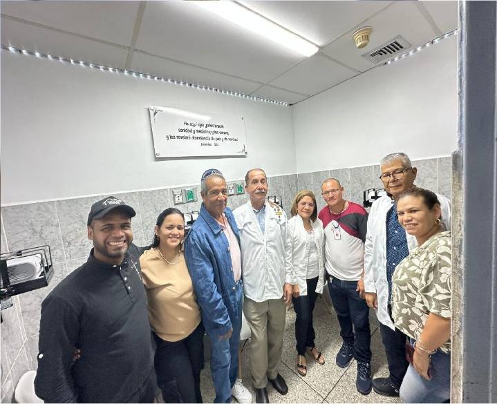 Monaguense que vive en España recupera Sala de Nebulización