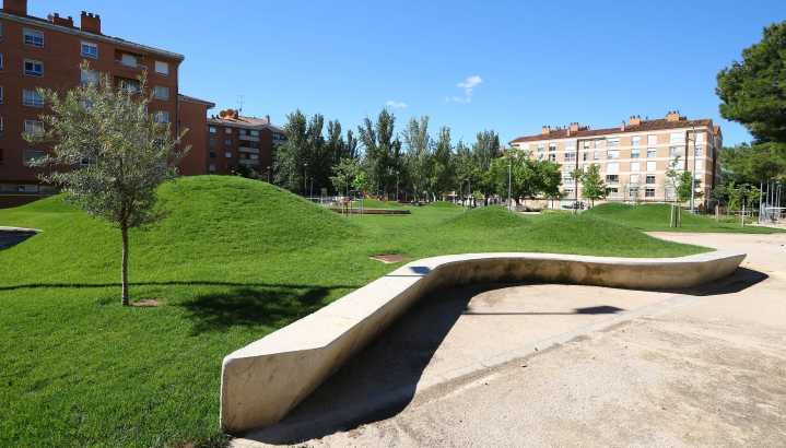 San Martín de Huesca, premiado como mejor parque de barrio de Europa
