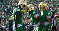 Halftime: No. 21 Notre Dame 14, Boise State 7