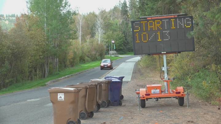 Several construction projects impacting Spokane drivers next week
