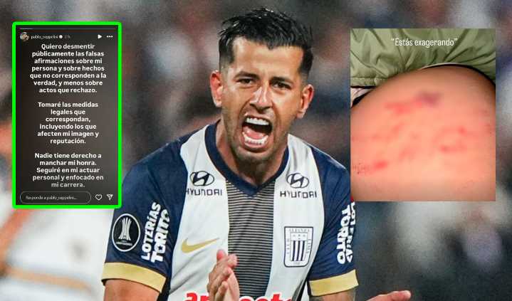 Jugador de Alianza Lima es acusado de agredir a modelo y este se pronuncia: "Tomaré las medidas legales"