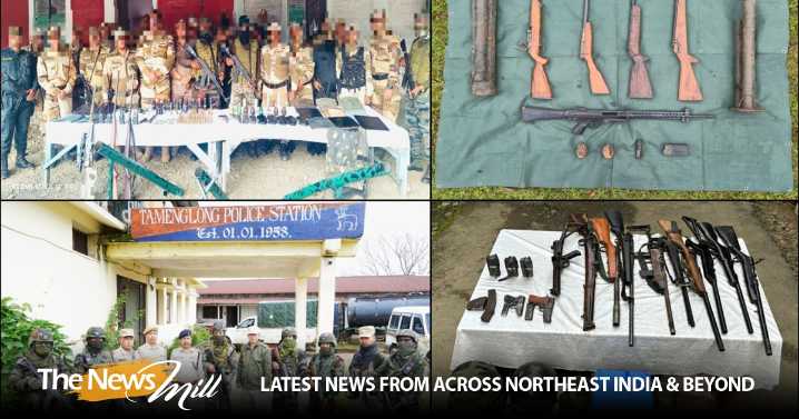 Assam Rifles apprehends KCP cadres, recovers weapons from Manipur