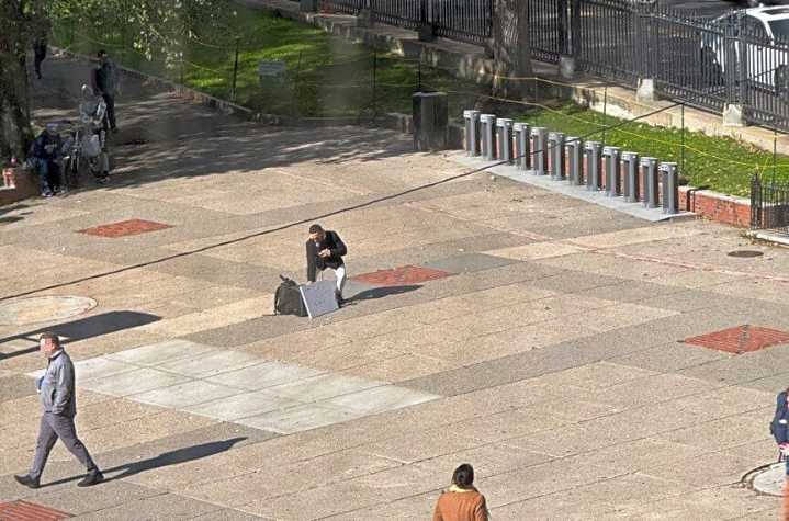 311 complaint of the day: Preacher man cranked to 11