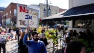 See photos of the 'No Kings' protest in downtown Iowa City