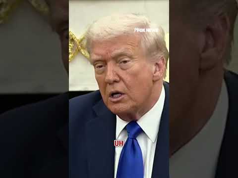 Trump pressed on invoking Insurrection Act in Portland #shorts #trump #foxnews #news