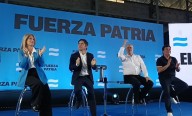 Fuerza Patria, de campaña en González Catán: Kicillof y Taiana, juntos y contra Milei