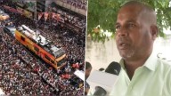 Karur Stampede Grief Deepens As Man Loses Wife And Daughter In Tragedy India News