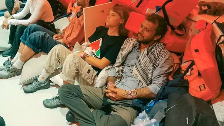 Israel Anuncia que Deportará a Europa a Detenidos de la Global Sumud Flotilla
