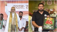 Bihar Amit Shah, Tejashwi Yadav hold rallies in Bihar ahead of polls