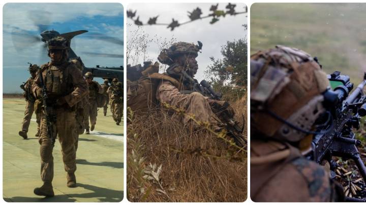 Publican las imágenes de ejercicios militares de EE. UU. en tierra, tras amenaza de Trump al Cartel de los Soles, vinculado con Maduro