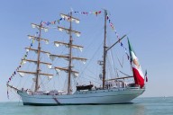 Buque ‘Cuauhtémoc’, de regreso al país