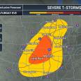 Severe storms set to erupt Saturday with tornado danger