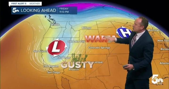 A warm start to October with temperatures going up, up, up late this week