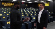 INTERVIEW: Sherrone Moore talks win over Wisconsin, says Justice Haynes belongs in Heisman talk
