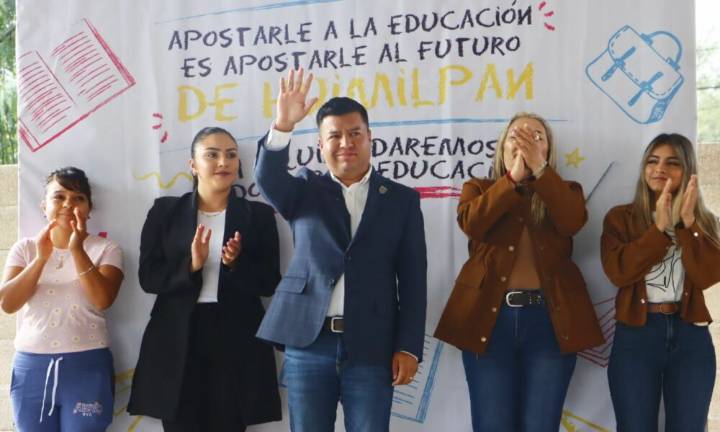 Refuerza Jairo Morales infraestructura en  Secundaria “Álvaro Obregón”