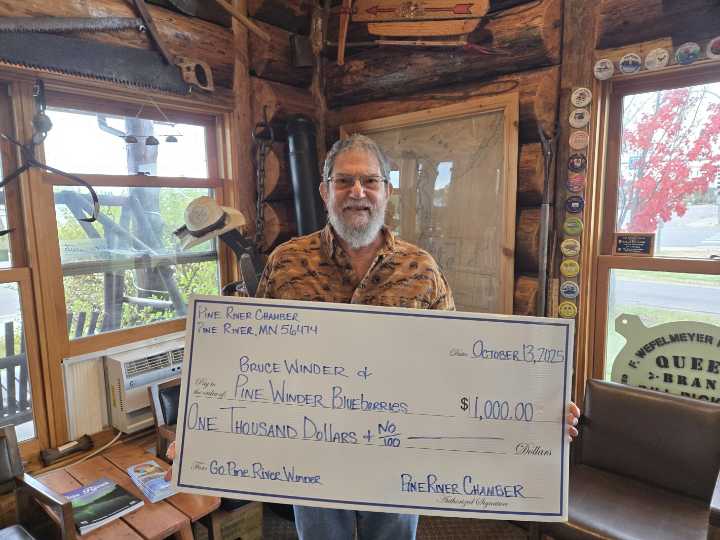 Bruce Winder wins Go Pine River jackpot