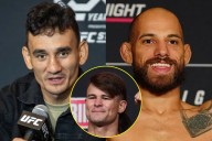 Diego Lopes Can’t Stop Laughing at Max Holloway’s Response to Jean Silva’s UFC White House Callout