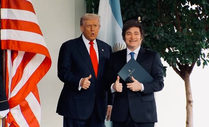 Bensusán y la reunión de Milei con Trump: “Se volvió con las manos vacías”