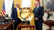 Gianni Infantino: "Sin el presidente Trump, no habría paz"