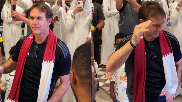 El baile más viral de Lopetegui después de clasificar a Qatar para el Mundial