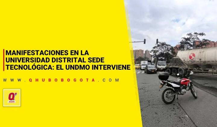 Manifestaciones en la Universidad Distrital sede Tecnológica: el UNDMO interviene