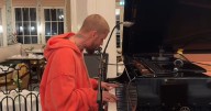 Justin Bieber gives surprise piano performance of new track at Gleneagles hotel