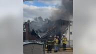 2-story home partially collapses after large fire in Northeast Philly: officials