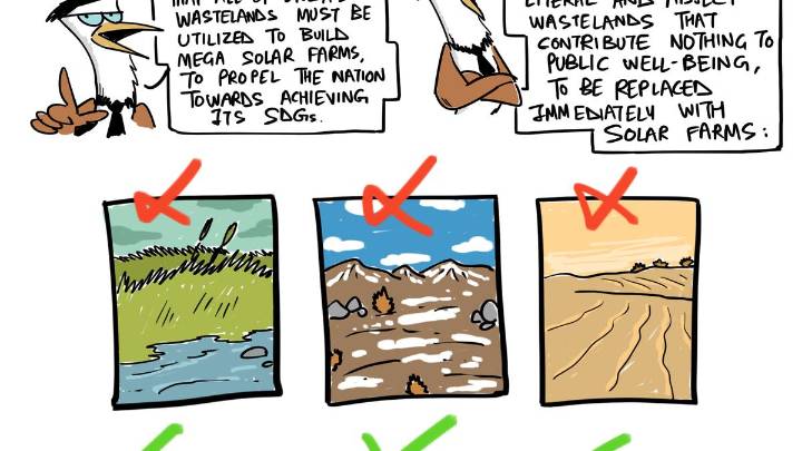 India’s wastelands for solar farms | Green Humour by Rohan Chakravarty