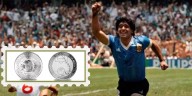 El gol del siglo de Maradona queda inmortalizado en una moneda argentina