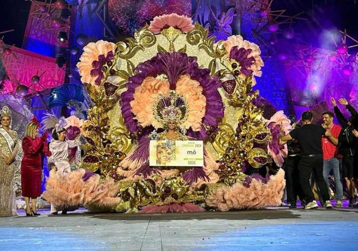 El diseño ganador de la Gala de la Reina del Carnaval de Las Palmas recibirá 5.500 euros