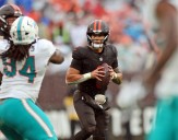 Dillon Gabriel on win over the Dolphins, recording first career win, Quinshon Judkins, and more: Transcript