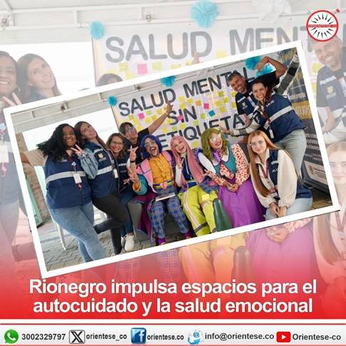 Rionegro impulsa espacios para el autocuidado y la salud emocional
