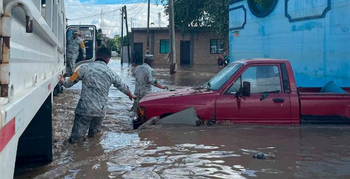 Sube a 47 el número de muertos por lluvias en México