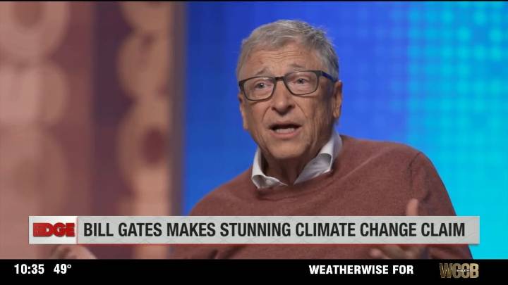 The Edge: Bill Gates changes his stance on climate change