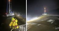 Hero Scots RNLI crews brave Storm Amy in dramatic yacht rescue at sea