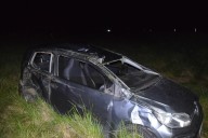 Colonia Nievas: Una joven colisiono contra un Carpincho y volcó, ingreso al Hospital con heridas