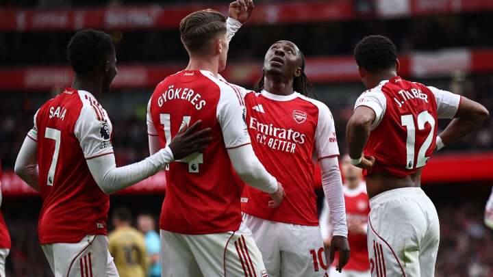 Arsenal 1-0 Crystal Palace: Eze goal enough for first-place Gunners vs former club